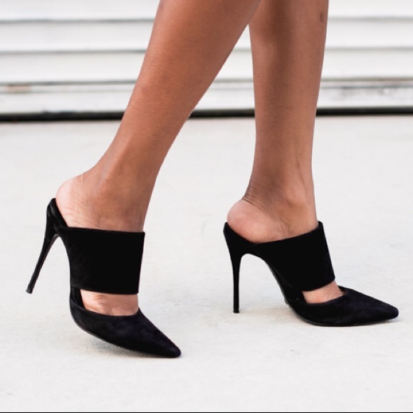 schutz keilla kitten heel mules